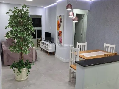 FLÓRIDA, VISTA MAR, MOBILIADO, 2 dorm, 1 suíte, 1 vaga, R$ 590 mil, ac. banco