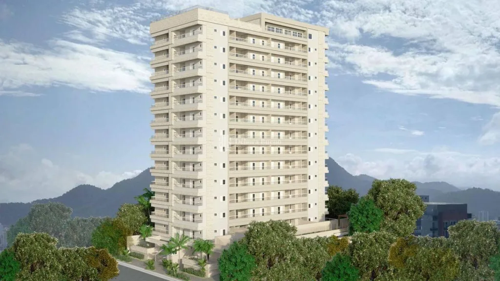 Apartamento 2 dormitórios na Guilhermina, Praia Grande