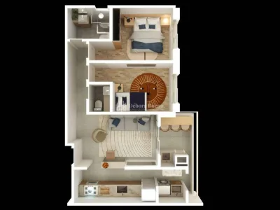 Entrada R$ 60.000,00 | Guilhermina | 2 dormitórios, 1 suíte e 1 vaga