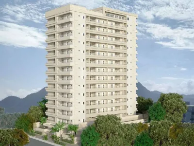 Entrada R$ 60.000,00 | Guilhermina | 2 dormitórios, 1 suíte e 1 vaga