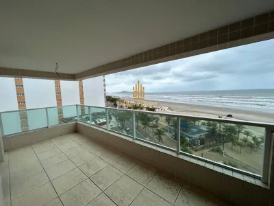 MARAVILHOSO APARTAMENTO FRENTE MAR !!! 3DORMTS, 2 VAGAS, R$ 998 MIL, LAZER COMPLETO