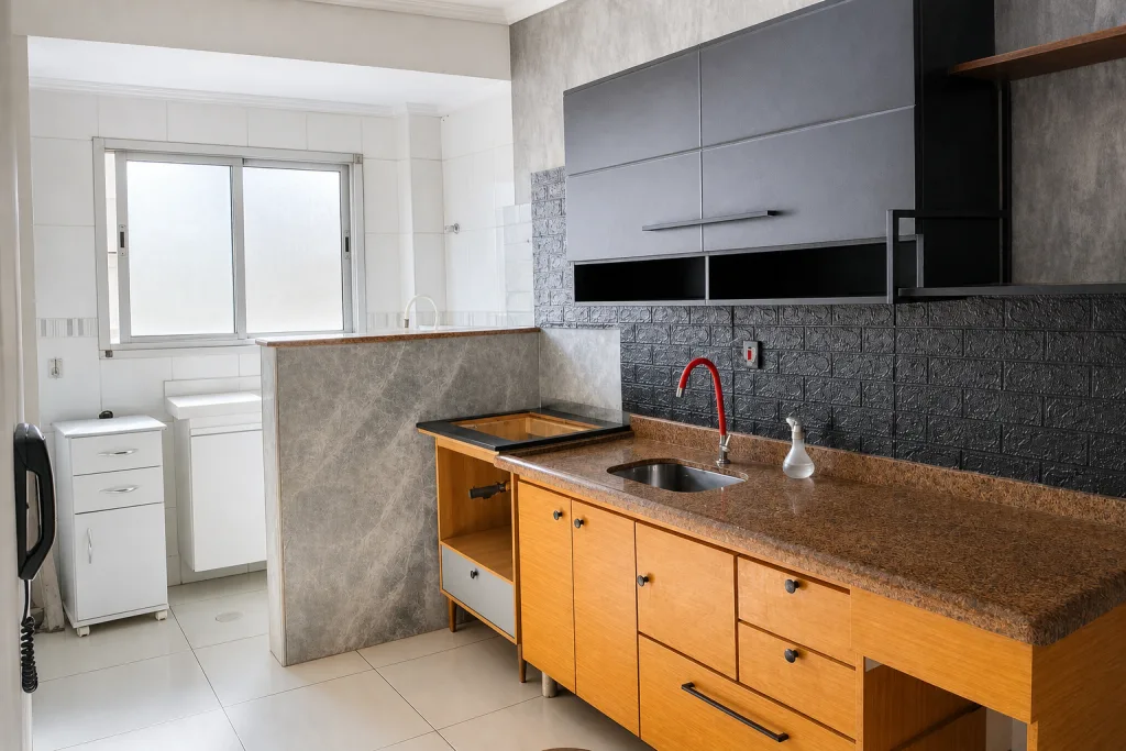 Apartamento 3 dormitórios na Ocian, Praia Grande