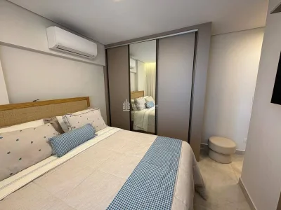 FRENTE MAR, LUXO! SOFISTICADO MOBILIADO 3 DORMITORIOS LAZER COMPLETO