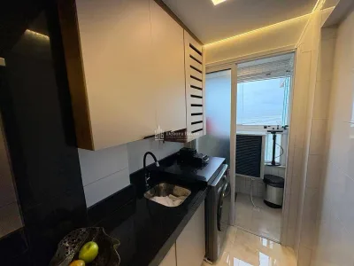 FRENTE MAR, LUXO! SOFISTICADO MOBILIADO 3 DORMITORIOS LAZER COMPLETO
