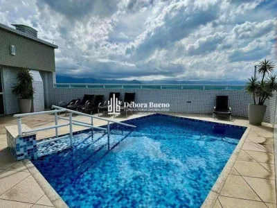 Vista Mar Guilhermina Locação 3dorm,2vagas ,sacada gourmet,lazer, R$ 4.800,00 Pacote Mensal