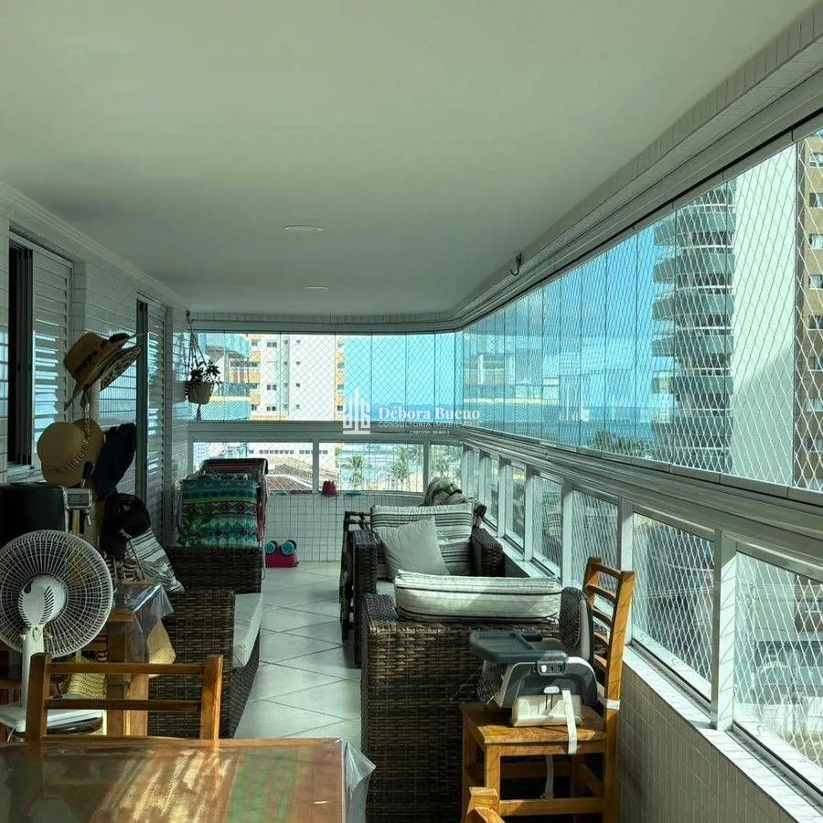 Apartamento 3 dormitórios na Guilhermina, Praia Grande