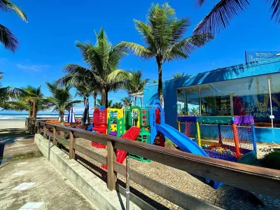 Frente Mar Vista Mar,1dorm MOBILIADO,1vaga,sacada e lazer,ACEITA BANCO APENAS R$410MIL