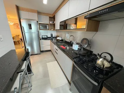 Frente Mar, Alto Padrão! Mobiliado Apenas 899 mil 2 dormitorios 2 vagas