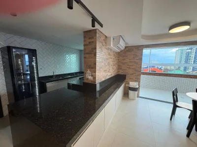 Frente Mar, Alto Padrão! Mobiliado Apenas 899 mil 2 dormitorios 2 vagas
