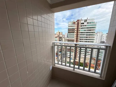 Guilhermina Exclusivo, Vista Mar Semi Mobiliado! 3 Dormitorios, Lazer Completo.