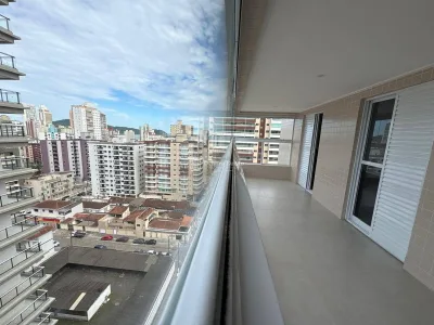 Guilhermina Exclusivo, Vista Mar Semi Mobiliado! 3 Dormitorios, Lazer Completo.