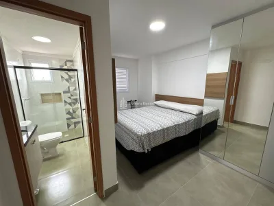 Guilhermina Exclusivo, Vista Mar Semi Mobiliado! 3 Dormitorios, Lazer Completo.