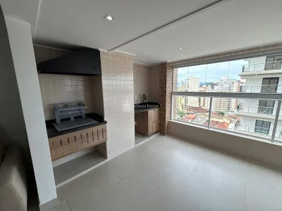 Guilhermina Exclusivo, Vista Mar Semi Mobiliado! 3 Dormitorios, Lazer Completo.