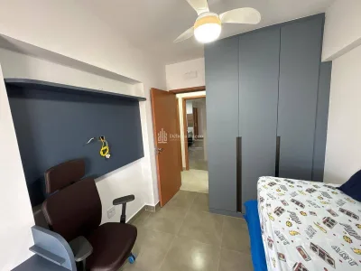 Guilhermina Exclusivo, Vista Mar Semi Mobiliado! 3 Dormitorios, Lazer Completo.