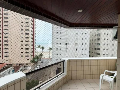 VISTA MAR !!! SEMI MOBILIADO 2 DORMITORIOS SUITE, 92M², 1 VAGA PROXIMO A PRAIA