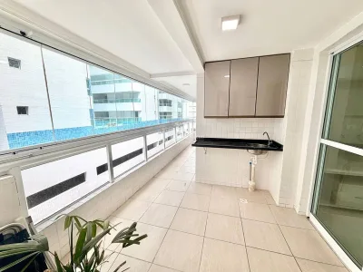 NA PRAIA ,3 DORM ,1 SUÍTE, 2 VAGAS, APENAS R$ 550MIL