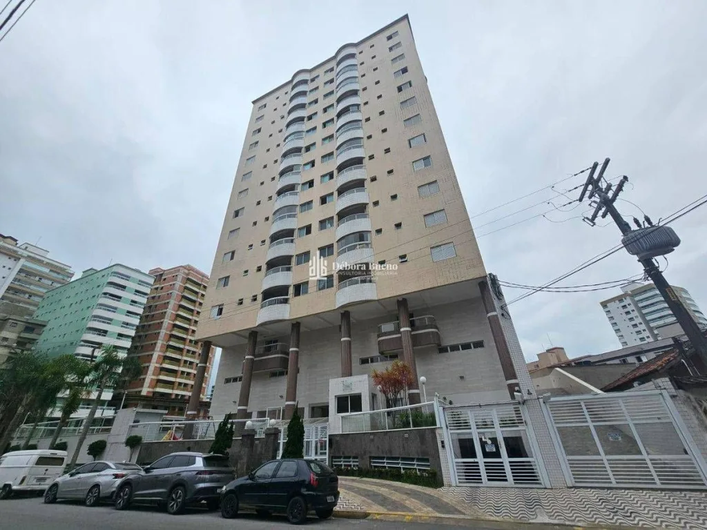 Apartamento 1 dormitório na Vila Caiçara, Praia Grande