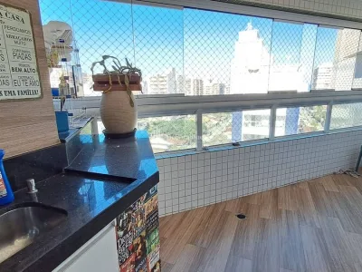 GUILHERMINA APARTAMENTO 2DORM SENDO 1SUÍTE, 1VAGA, SAGADA GOURMET, LAZER COMPLETO