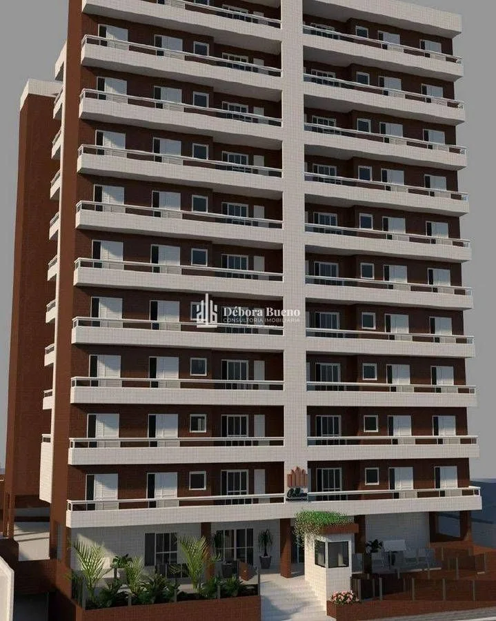 Apartamento 2 dormitórios no Caiçara, Praia Grande