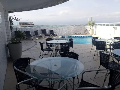 Vista Mar | MOBILIADO | Guilhermina |  3dorm,3WC,2vagas ,sacada gourmet,lazer, apenas R$ 999MIL aceita Banco