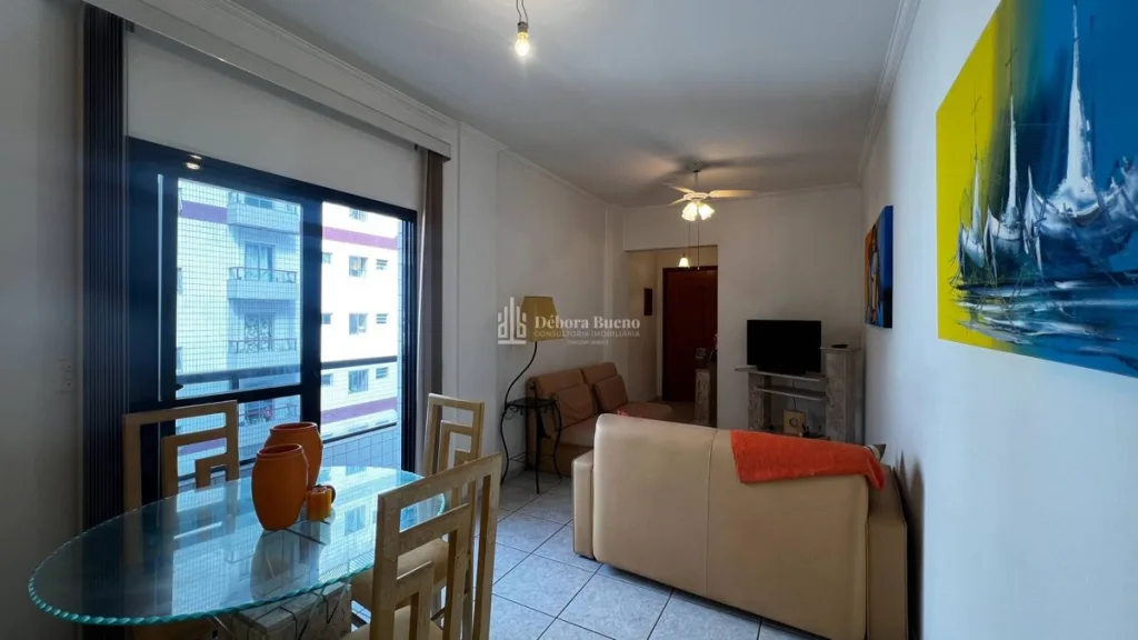 Apartamento 2 dormitórios na Guilhermina, Praia Grande