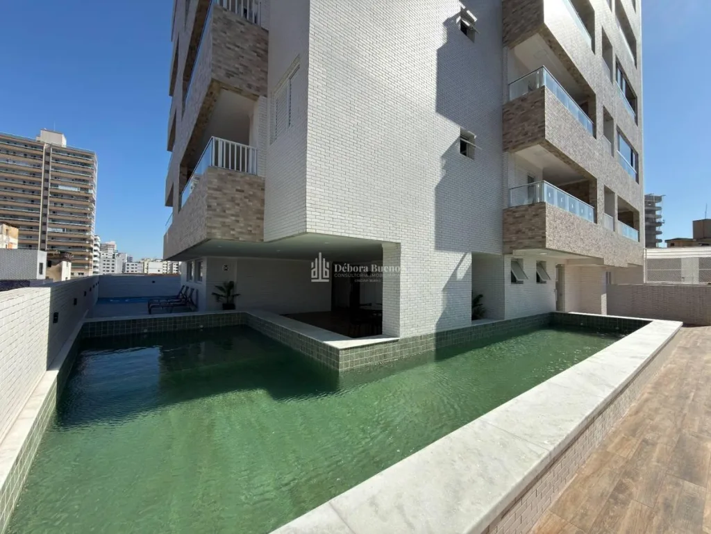 Apartamento 1 dormitório no Boqueirão, Praia Grande