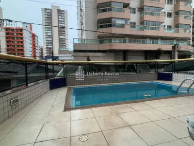 Quadra da Praia- 1 dorm - 1 banheiro -2 sacadas - Mobiliado - Lazer R$340 Mil.