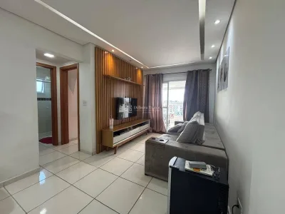 Apto 2 dorm - 1 suíte - 94 m²- 2 vagas - Lazer Completo - Semi mobiliado R$580 Mil