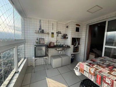 Apto 2 dorm - 1 suíte - 94 m²- 2 vagas - Lazer Completo - Semi mobiliado R$580 Mil