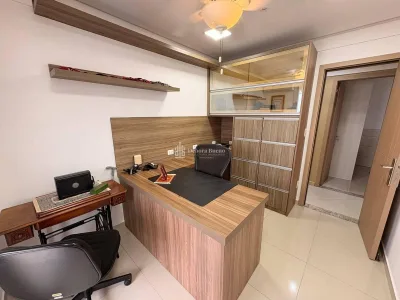 SOFISITICADO, 4 DORMT CANTO DO FORTE VISTA MAR TODO MOBILIADO! LAZER CLUBE