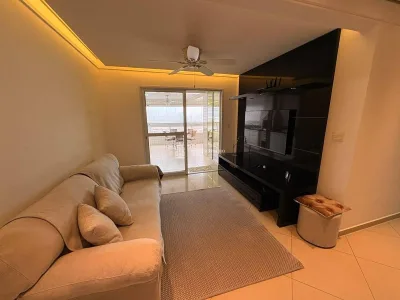 SOFISITICADO, 4 DORMT CANTO DO FORTE VISTA MAR TODO MOBILIADO! LAZER CLUBE