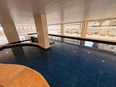 SOFISITICADO, 4 DORMT CANTO DO FORTE VISTA MAR TODO MOBILIADO! LAZER CLUBE