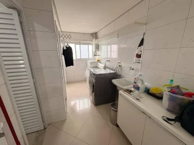 SOFISITICADO, 4 DORMT CANTO DO FORTE VISTA MAR TODO MOBILIADO! LAZER CLUBE