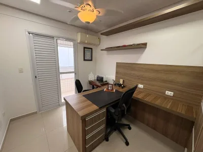 SOFISITICADO, 4 DORMT CANTO DO FORTE VISTA MAR TODO MOBILIADO! LAZER CLUBE