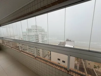 SOFISITICADO, 4 DORMT CANTO DO FORTE VISTA MAR TODO MOBILIADO! LAZER CLUBE