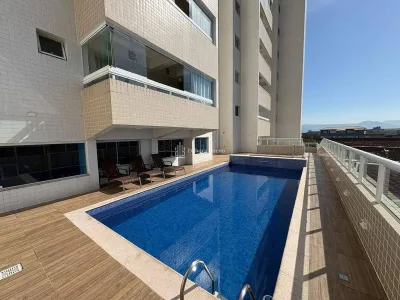 LOCAÇÃO PRAIA 2dorm,1 Suíte C/Varanda Gourmet envidraçada ,1 VAGA,Lazer completo