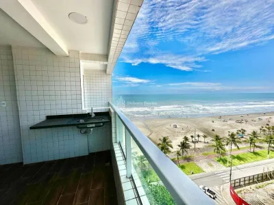 FRENTE MAR! Pronto Para Morar 2 Dormts Varanda Gourmet, R$ 164.500 Entrada