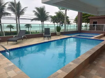 FRENTE MAR! Pronto Para Morar 2 Dormts Varanda Gourmet, R$ 164.500 Entrada