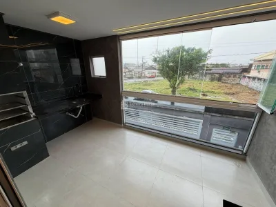 Casa de Condomínio com 3 quartos, Caiçara - Praia Grande