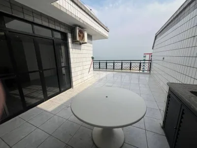 COBERTURA, LINDA VISTA MAR, Tupi, 3 dorm, 1 suíte, 1vaga, R$ 880 mil, ac banco