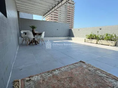 🌊🏠 COBERTURA MOBILIADA | PRAIA GRANDE |  VISTA MAR | 280 MIL DE ENTRADA 🏠🌊