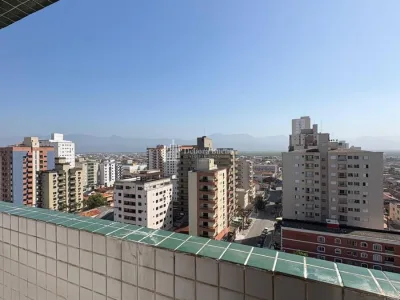 🌊🏠 COBERTURA MOBILIADA | PRAIA GRANDE |  VISTA MAR | 280 MIL DE ENTRADA 🏠🌊