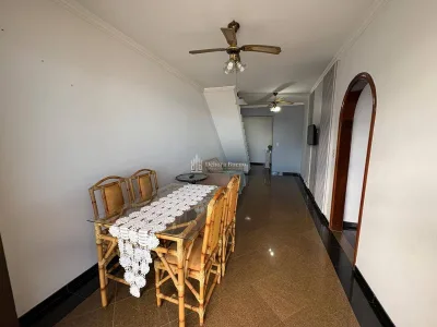 COBERTURA DUPLEX VISTA MAR !!! GUILHERMINA 3 DORMITORIOS 2 VAGAS DEMARCADAS MOBILIADO