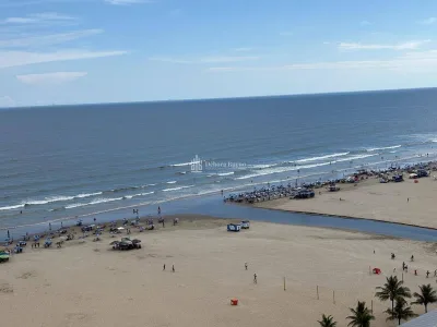 COBERTURA DUPLEX VISTA MAR !!! GUILHERMINA 3 DORMITORIOS 2 VAGAS DEMARCADAS MOBILIADO