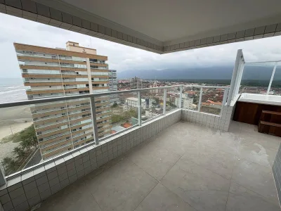 COBERTURA VISTA MAR COM BANHEIRA E ESPAÇO GOURMET 3 DORMITORIOS !!!