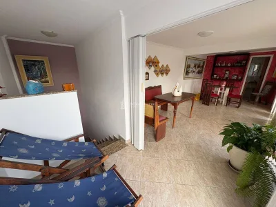 COBERTURA MARAVILHOSA COM PISCINA, 500m², JARDIM, VISTA MAR !!! 3 DORMITORIOS SUITES E AREA GOURMET.
