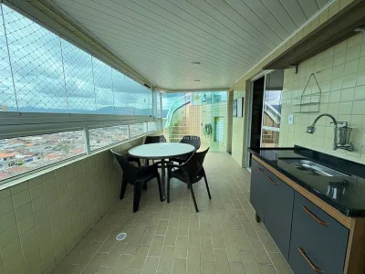 Cobertura Guilhermina 3 Dorm, 2 Suítes, 2 Vagas, Lazer Completo, Sacada Gourmet