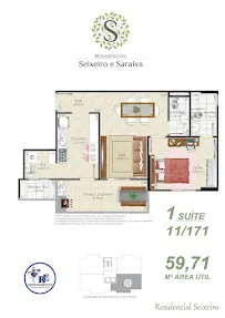 Apartamento 1 quarto no Canto do Forte — foto 2