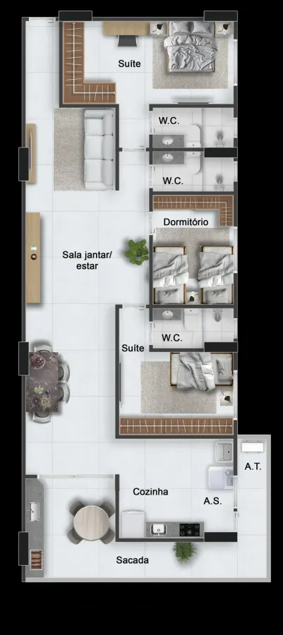 Residencial Praia do Sancho — foto 3