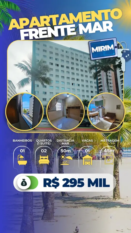 Apartamento 2 quartos no Mirim — foto 1